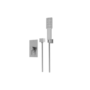 شیر حمام توکار شودر مدل رومر کروم مات تیپ 2 BRASS