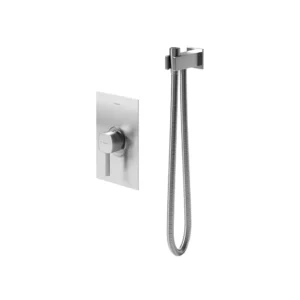 شیر توالت توکار شودر مدل رومر کروم مات