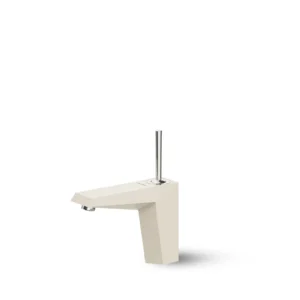 شیر روشویی ثابت شودر مدل تیفانی شیری کروم