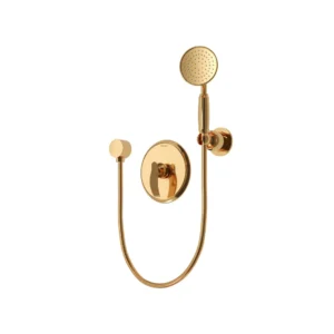 شیر حمام توکار شودر مدل گلوریس طلا تیپ 2 BRASS