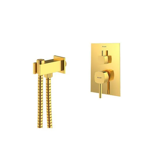 شیر توالت بیده توکار شودر مدل رومر طلا