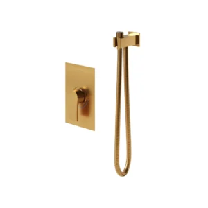 شیر توالت توکار شودر مدل رومر پلاس طلا مات