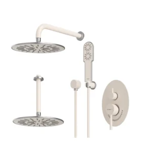 شیر حمام توکار شودر مدل روگن تیپ 3 BRASS