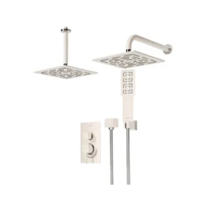 شیر حمام توکار شودر مدل رومر شیری کروم تیپ 3 BRASS