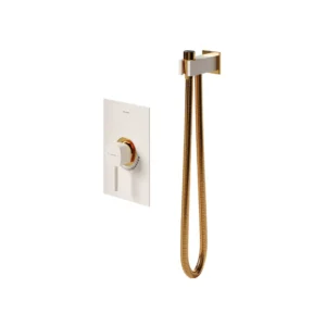 شیر توالت توکار شودر مدل رومر شیری طلا