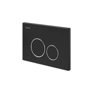 صفحه کلید فلاش تانک توکار شودر مدل نیس مشکی کروم