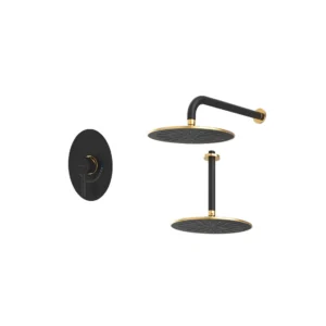 شیر حمام توکار شودر مدل روگن تیپ 1 BRASS