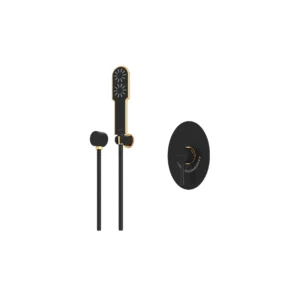شیر حمام توکار شودر مدل روگن تیپ 2 BRASS
